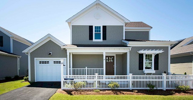 Forsythia house front