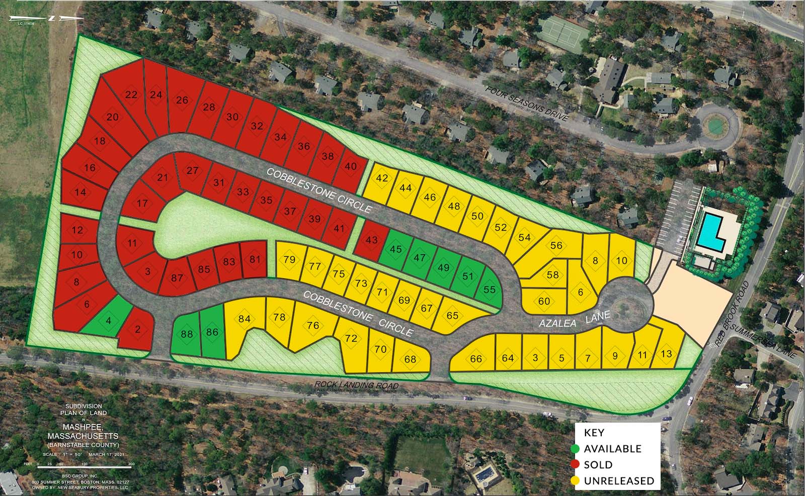 Ockway Village Site Map Ockway Village Site Map