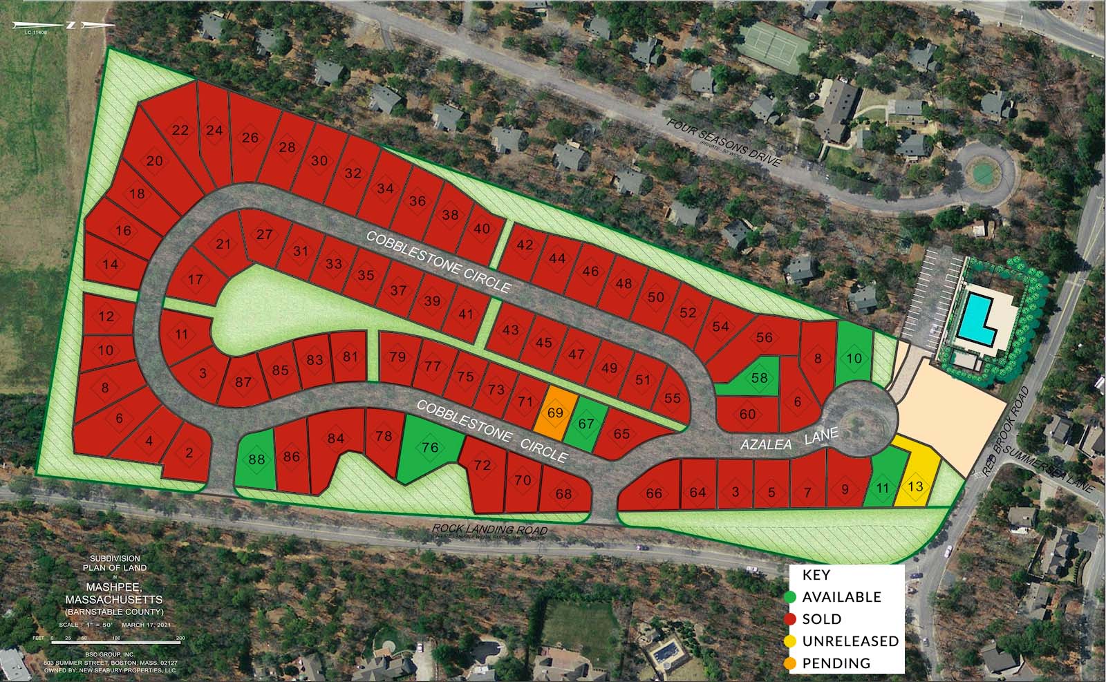 Ockway Village Site Map Ockway Village Site Map